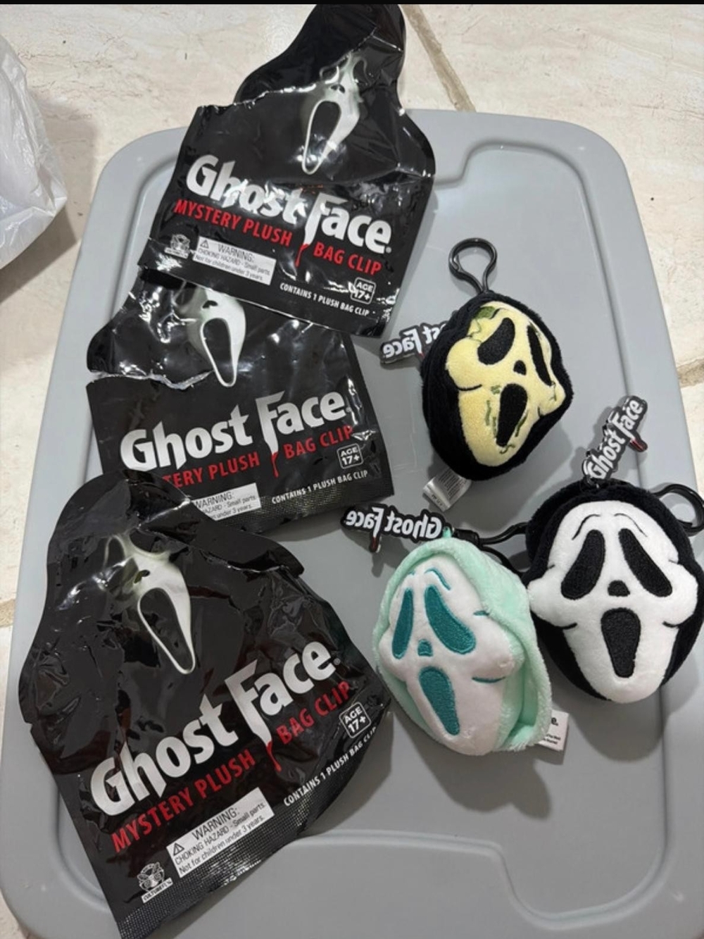 Ghost Face Bag Clip Bundle